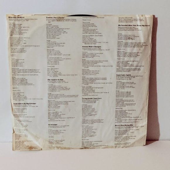 PHYLLIS HYMAN Somewhere In My Lifetime LP - Picture 6 of 6